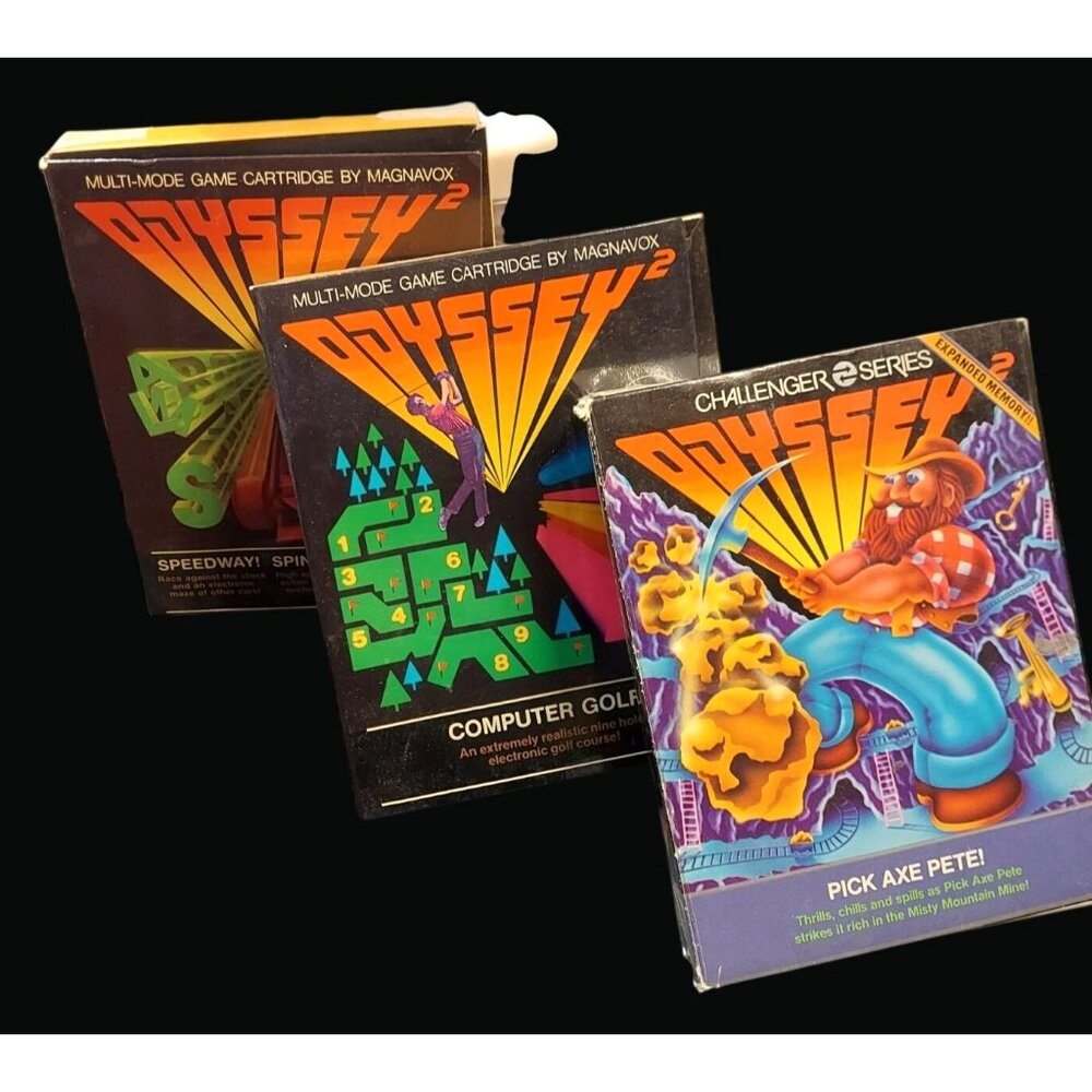 Magnavox Odyssey 2 Game Cartridge Bundle of 3 R01 Q